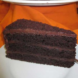 Chocolate based cakes