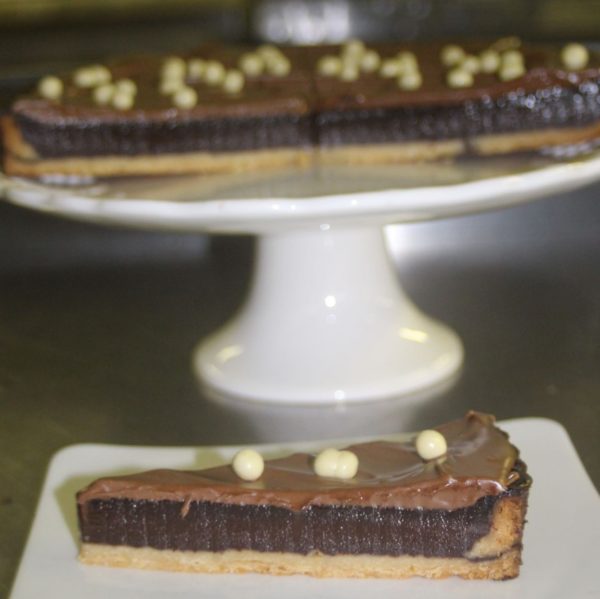 Baked Chocolate & Bar-One Tart